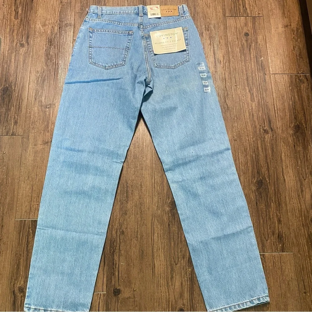 Covington 32x34 Classic Blue Denim Jeans nwt